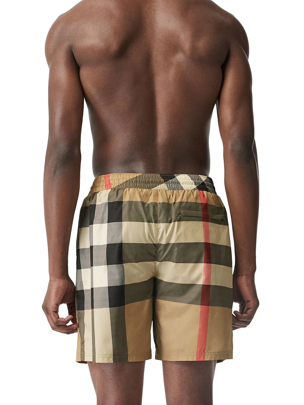 Burberry Big Check SwimShorts Beige - Image 3