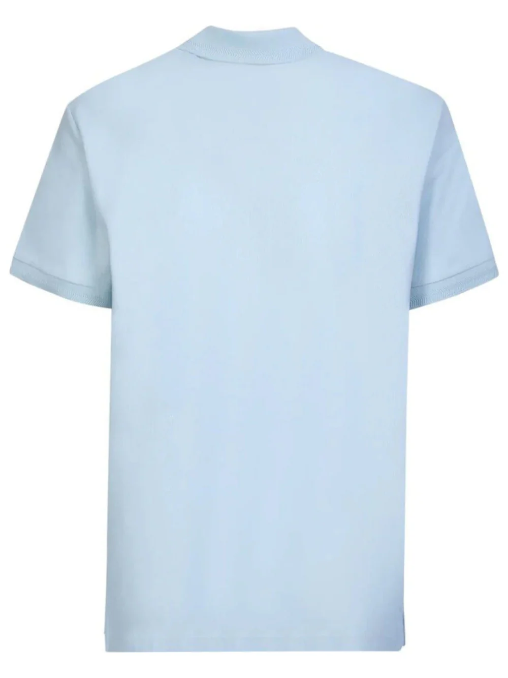 Burberry Branded Circle Logo Eddie Duck Egg Blue Polo Shirt - Image 2