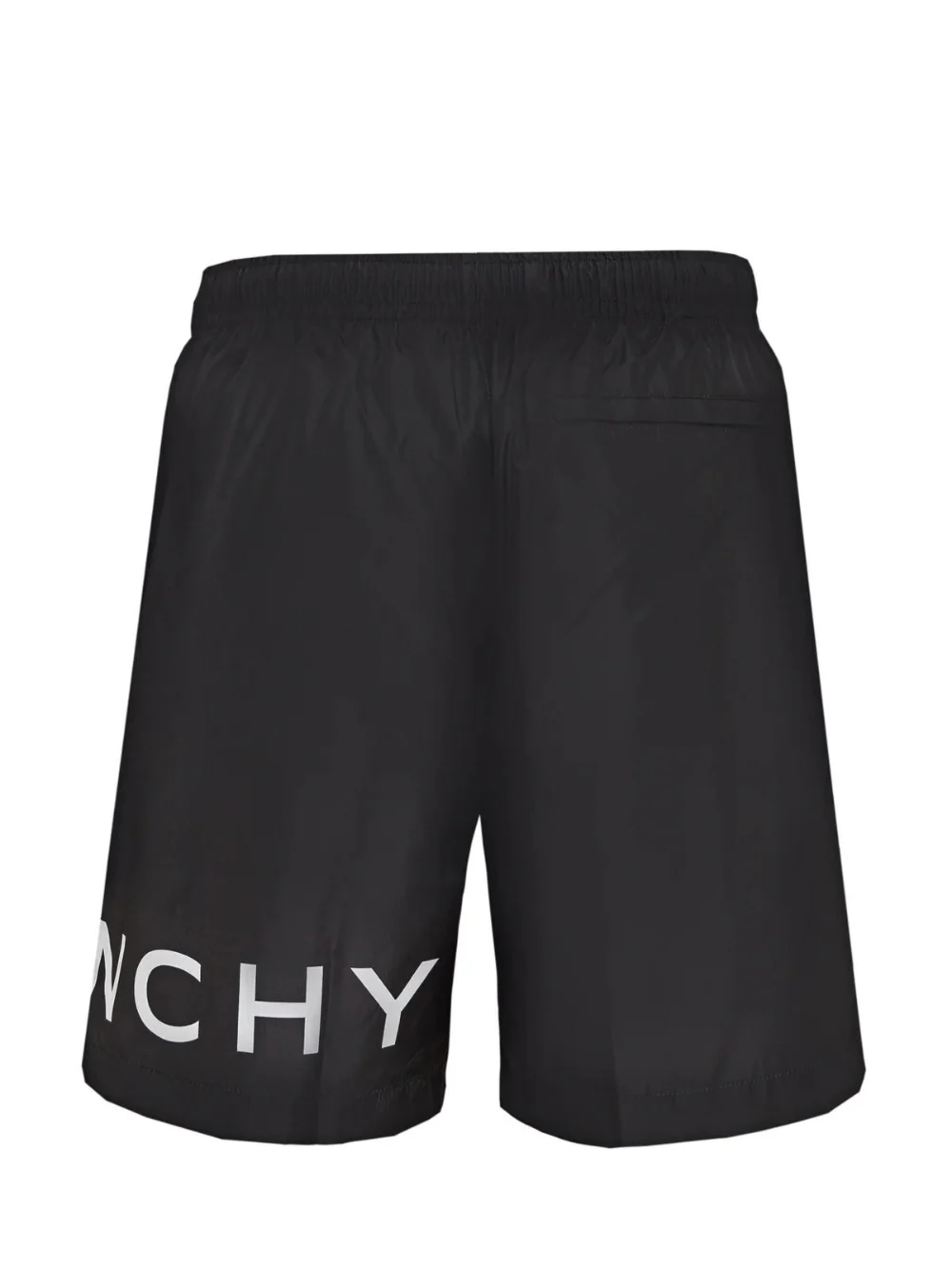 GIVENCHY LOGO LONG SWIMSHORTS BLACK - Image 3