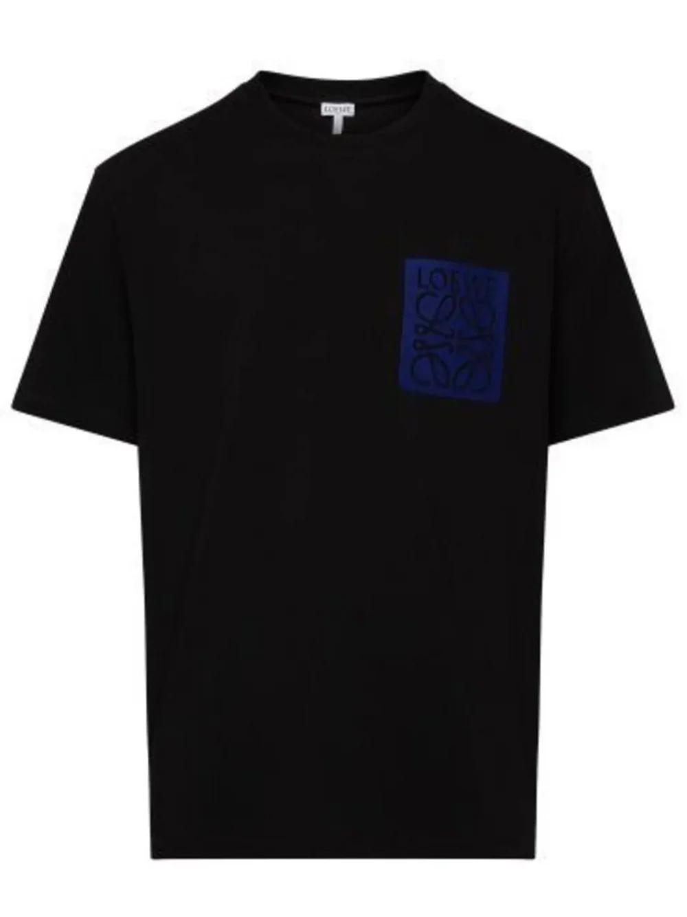Loewe Blue Anagram Fake Pocket T-Shirt Black/Blue